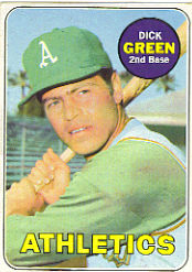 1969 Topps Baseball Cards      515     Dick Green